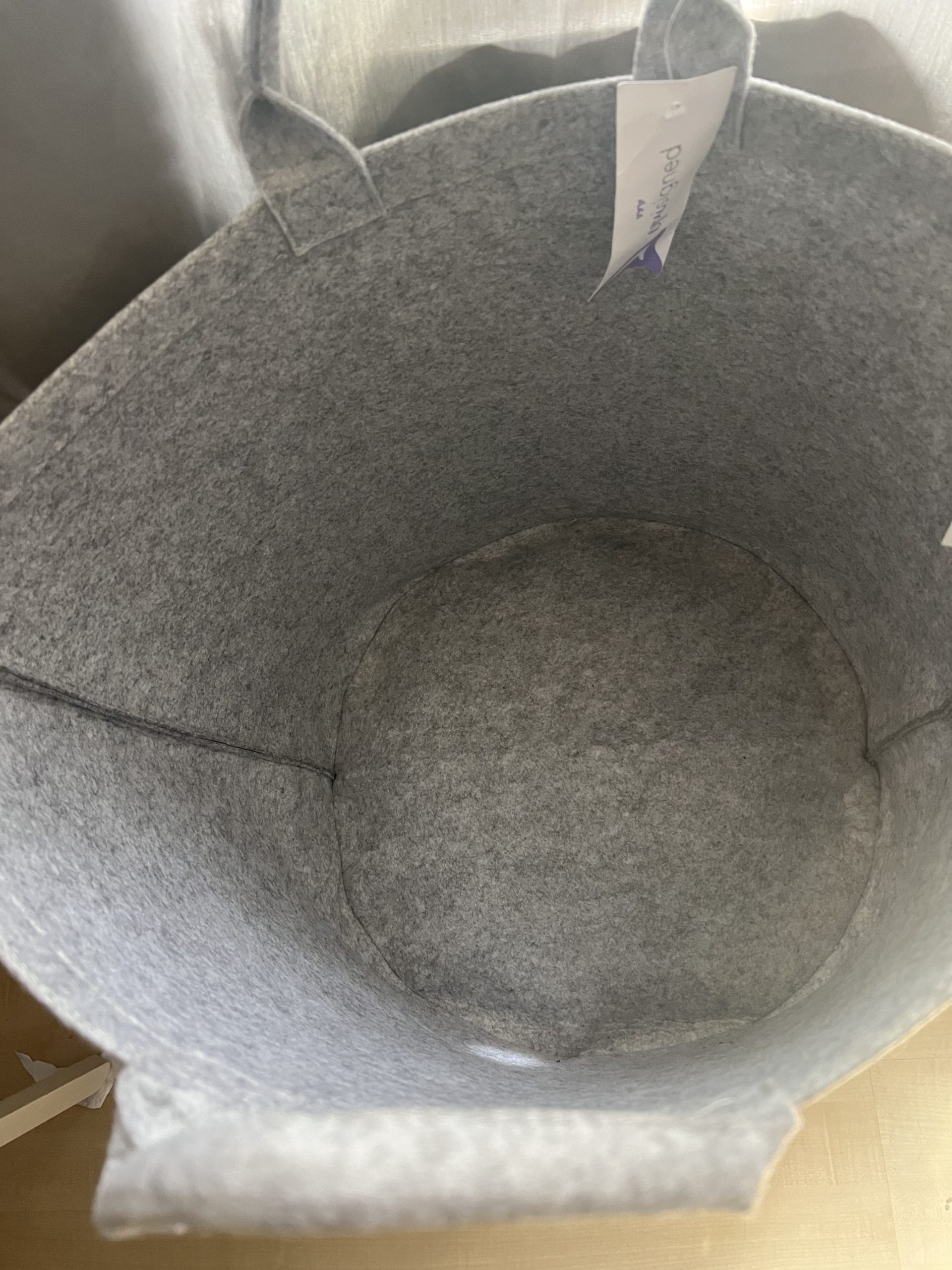 Filz-Trog XXL Back-Tölter Metallic - UNIKAT – Bild 3